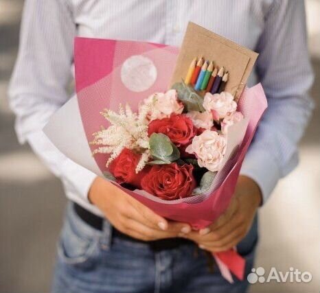 Красивые букеты на 1 сентября