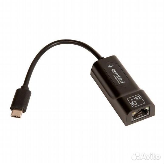 Сетевой Ethernet-адаптер Gembird (USB Type C папа