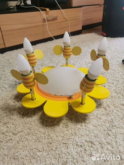 Люстра потолочная пчелка