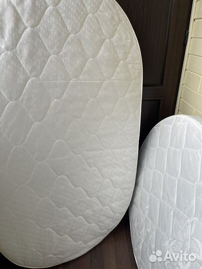 Матрас детский круглый и овальный для кроватки