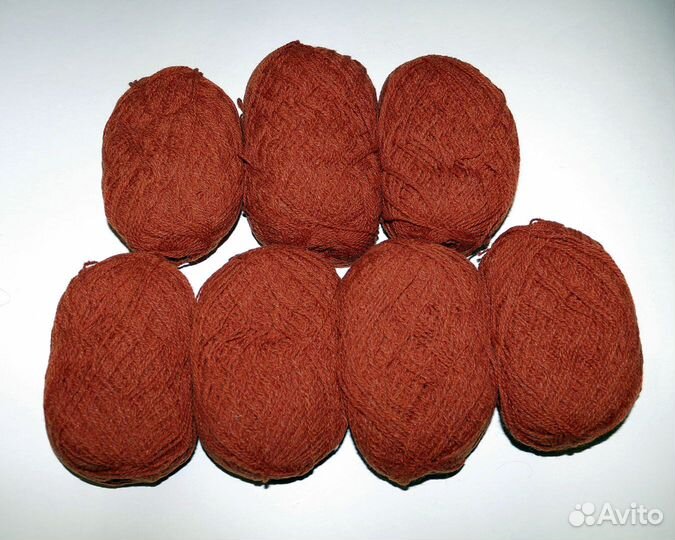 Пряжа полушерстяная