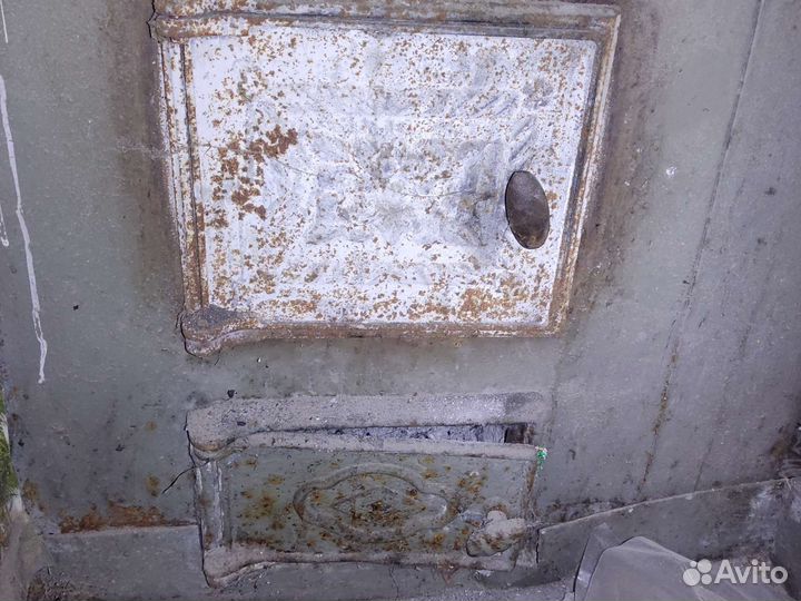 Плита чугунная для печи бу