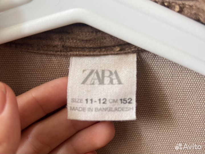 Рубашка zara для мальчика 152