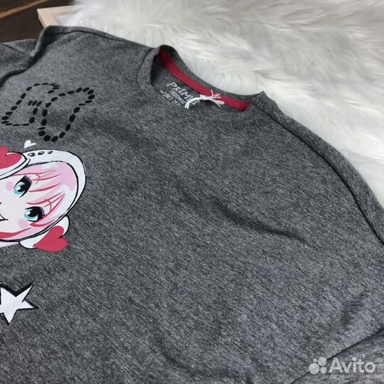 Лонгслив для девочки 140 146