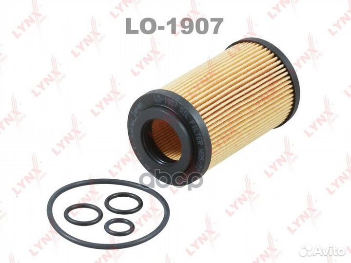Вставка фильтра масляного LO1907 lynxauto