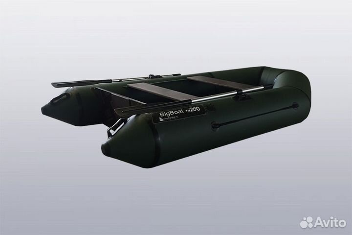Лодка пвх Big Boat TM 280 зеленая