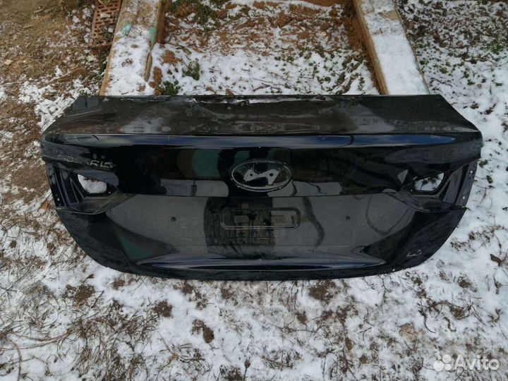 Крышка багажника hyundai solaris 2