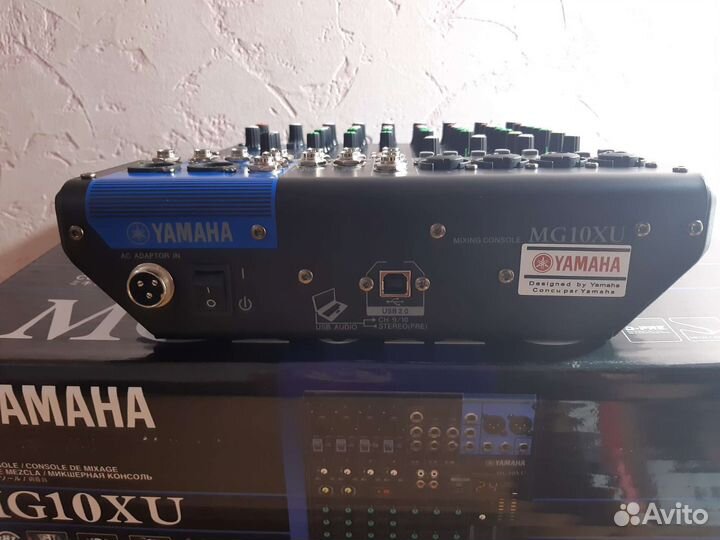 Микшерный пульт yamaha mg10xu