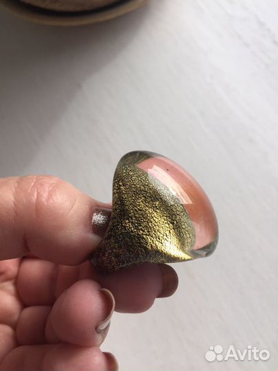 Комплект мурановское дутое стекло