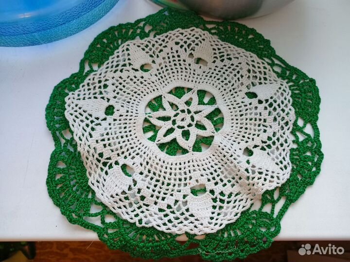 Салфетка вязаная