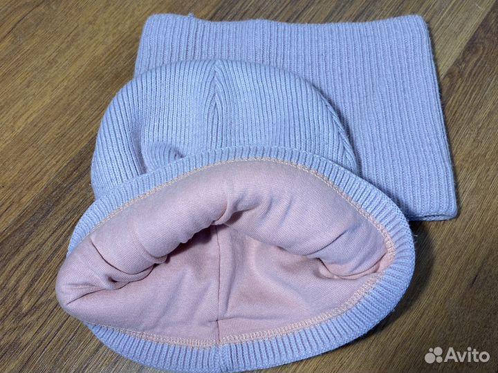 Набор шапка шарф женский