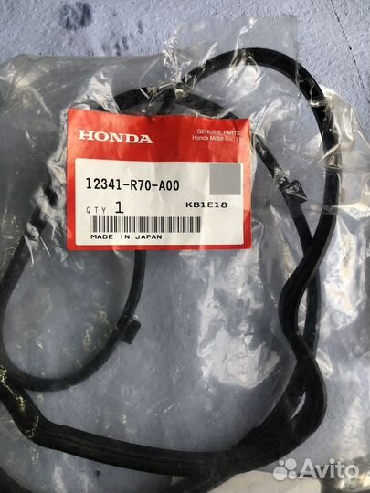 Комплект прокладок клапанных крышек honda J35Z