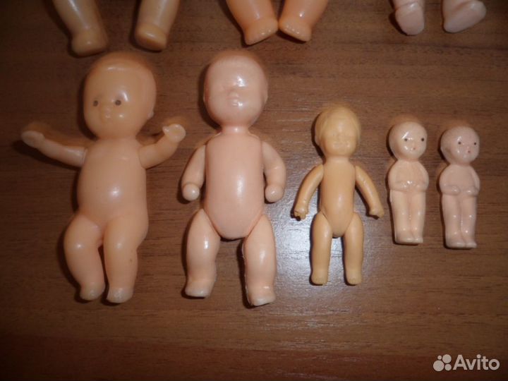 Игрушки пупсы времен СССР