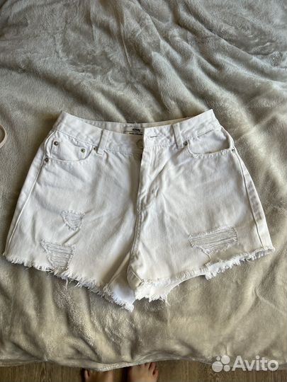 Шорты женские белые