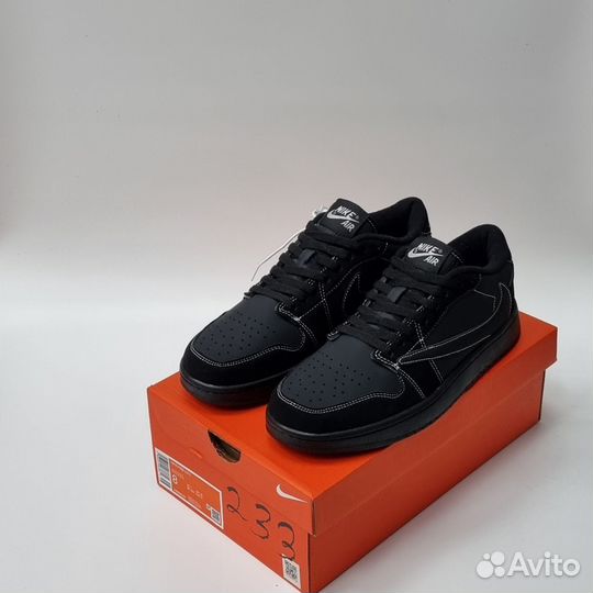 Кроссовки nike air jordan 1 low travis scott