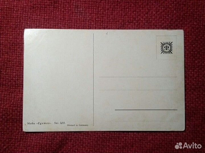 Открытка Германия до 1917 г (дичь)