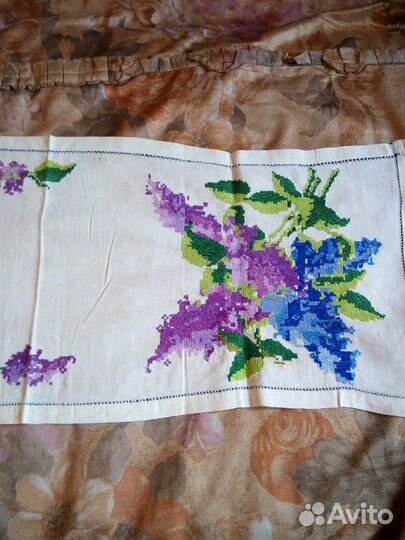 Рушники и салфетки старинные