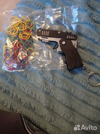 Брелок пистолет Резинкострел