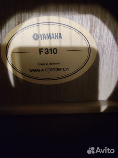 Гитара yamaha f310