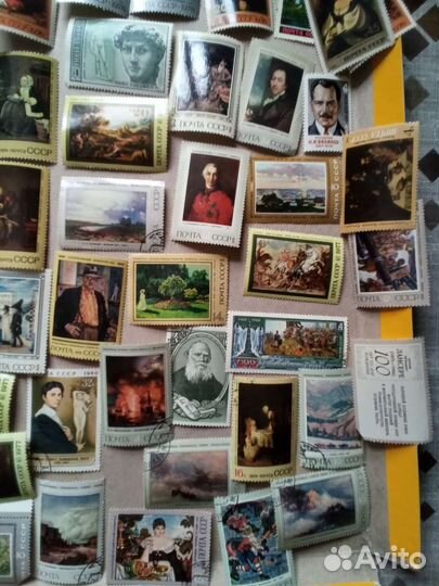 Марки СССР на тему 