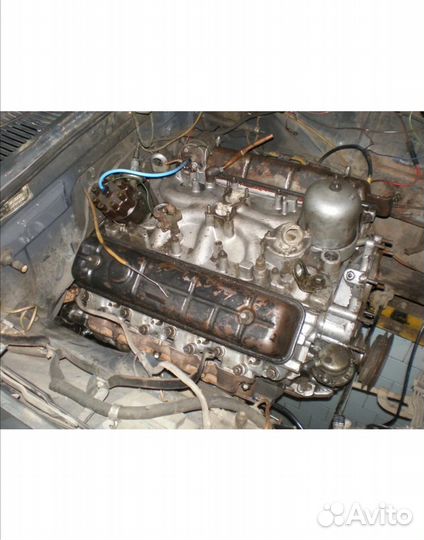 Двигатель от газ 53