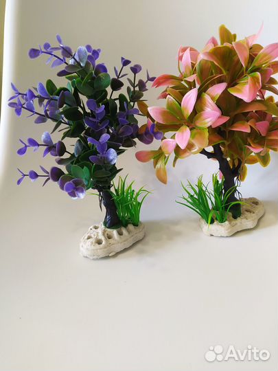 Декорация для аквариума растение аквариум коралл