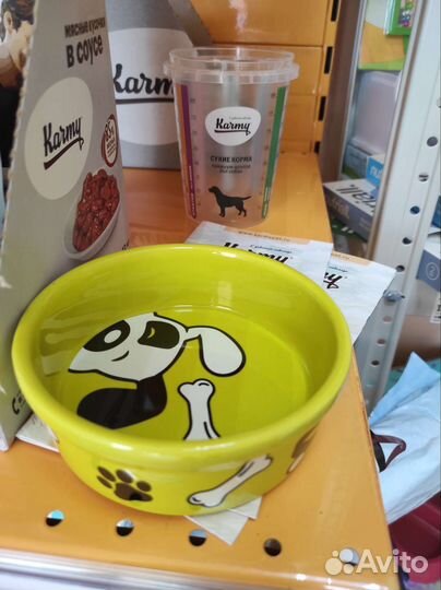 Керамические миски для котов и собак