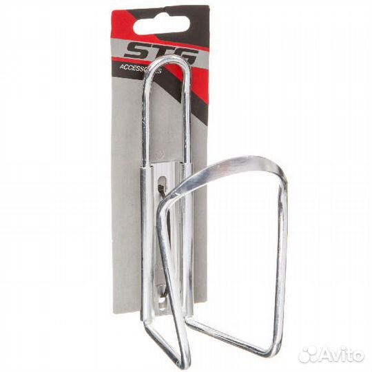 Флягодержатель STG HX-Y14 алюминиевый серебристый