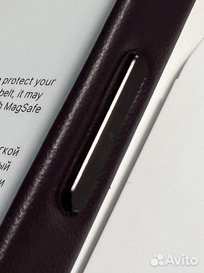 Чехол Leather Case 13 темная вишня оригинал