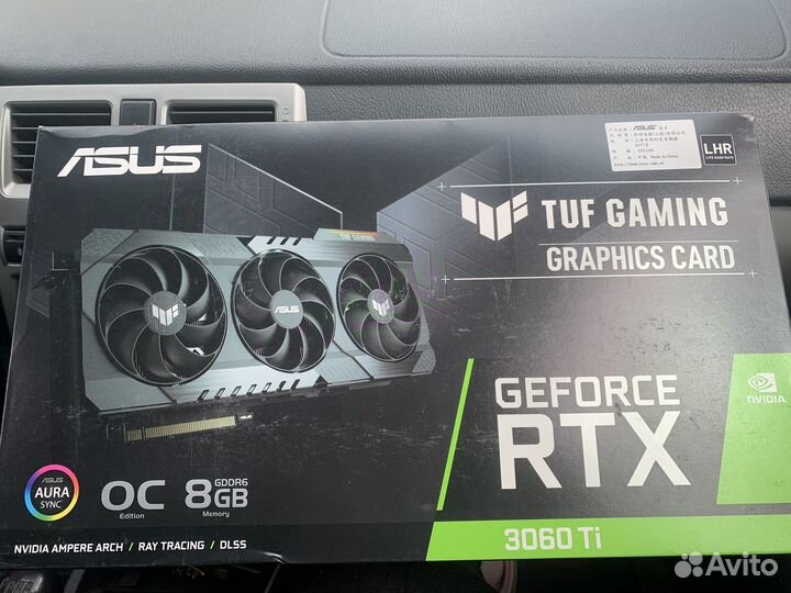 Видеокарта rtx 3060ti
