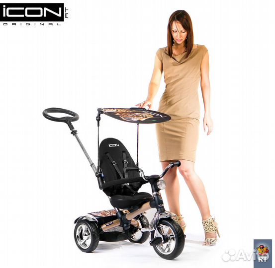 3-х кол. велосипед icon 3 RT колеса EVA