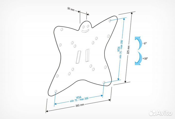 Holder Кронштейн lcds-5051