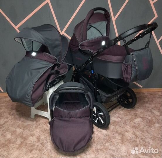 Коляска 3 в 1 Verdi Sonic