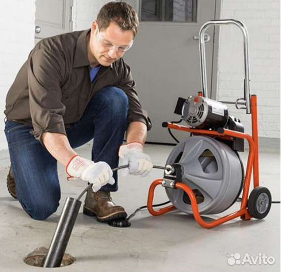 Прочистка канализации, устранение засоров