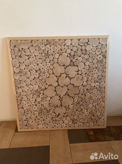 Панно из можжевельника