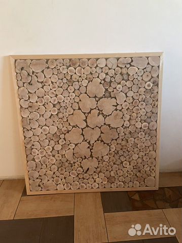 Панно из можжевельника