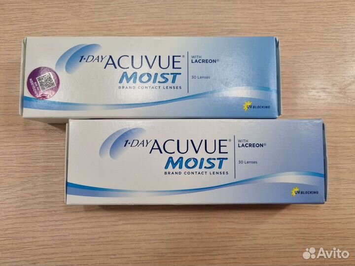 Однодневные контактные линзы Acuvue -4.25, -4.5