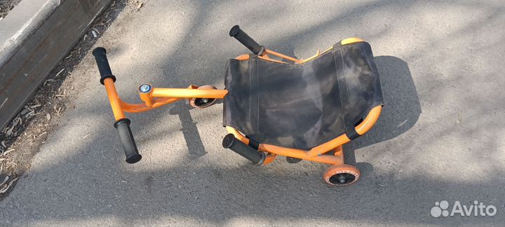 Самокат детский трехколесный бу