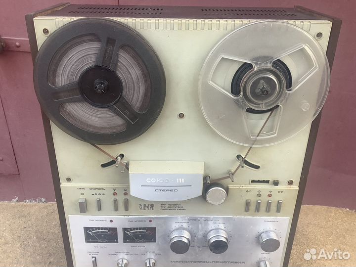 Катушечный магнитофон Союз 111
