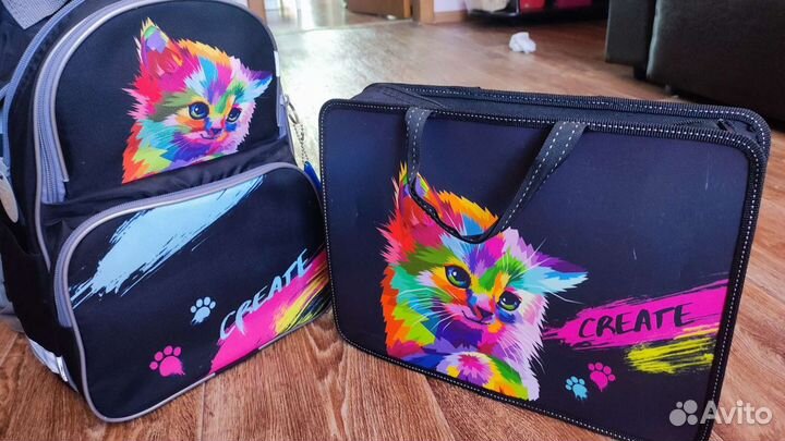 Рюкзак и папка А4