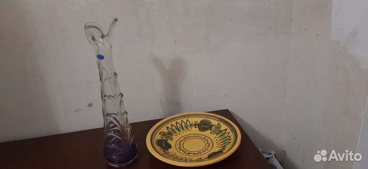 Ваза и тарелка