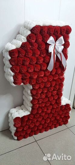 Цифра 1 на годик