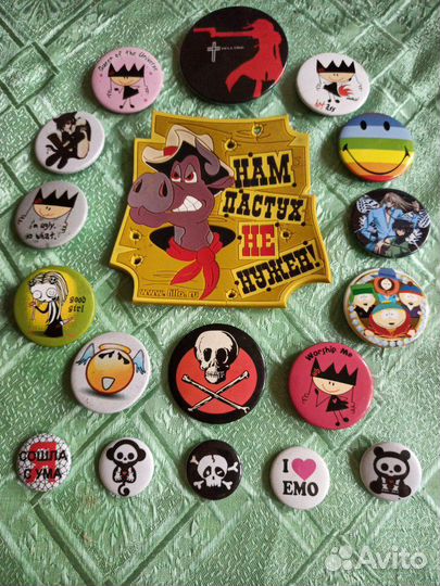 Значки, готика и др