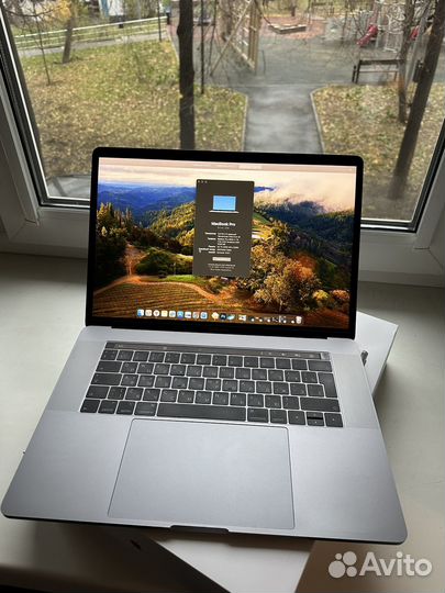 Macbook Pro 15 2018 i9 32gb 512