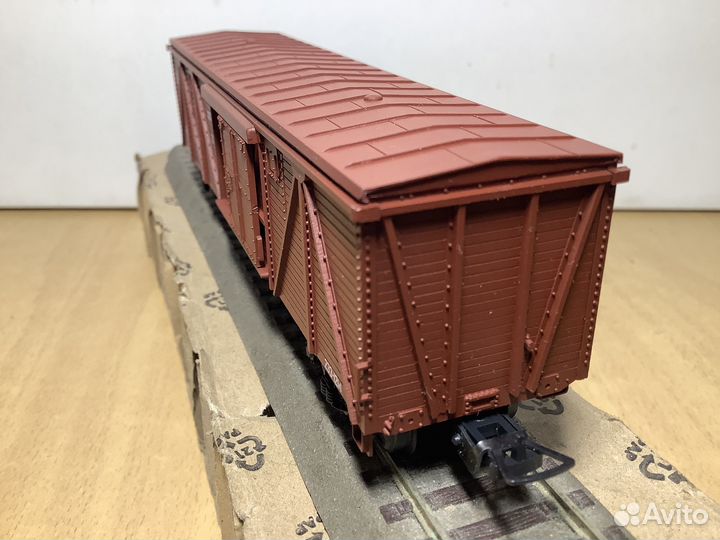 Железная дорога. Вагон Конка Н0 1:87 16,5 мм