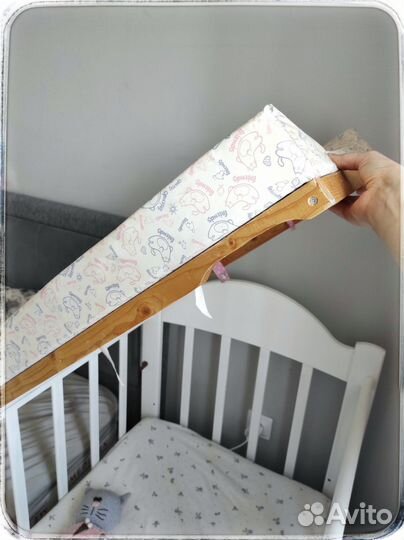 Пеленальная доска на кроватку 80х50