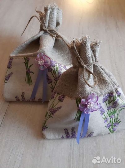 Набор мешочков в интерьере