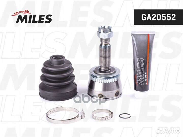 Шрус наружний ком/кт hyundai matrix GA20552 Miles