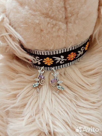 Серьги серебряные 925 проба