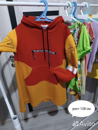 Вещи пакетом на девочку рост 122 - 128см